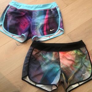 Nike girls dry fit running shorts L XL 14 16